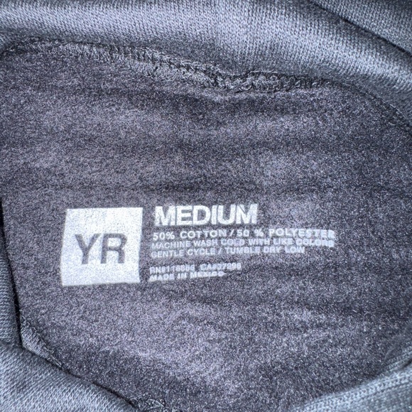 Young & Reckless Black Hoodie NWOT - Picture 3 of 3